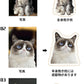 クッション ペット グッズ 写真 オリジナル 記念 両面 プリント メモリアルグッズ オリジナルクッション 動物 猫 犬 makura-002