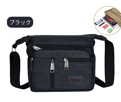 ショルダーバッグ メンズ 肩掛けカバン カバン 肩掛け 斜めがけ キャンバス 通勤 通学 肩がけ 大きめ 父の日 実用 大容量 軽い かっこいい 横型 2way 帆布 肩掛けショルダーバッグ 斜め掛け 肩掛けバッグ 肩掛け鞄 PC