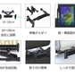 車載ホルダー タブレット ホルダー アーム 車載用 車内 車載スマホホルダー 後部座席 長い ヘッドレスト 伸縮アームスタmount-002