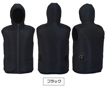 空調ウェア 冷却服 男女兼用 大きいサイズ ベスト バッテリー付き 送風ベスト ジレ スポーツ 大風量 薄型 メンズ レディース 夏 ゴルフ アウトドア 熱中症対策 UVカット 通気性 釣り 冷却 涼しい 空調ウエア USB 空調ベスト 軽量 S-5XL