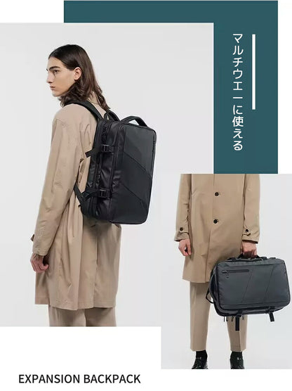 ビジネスリュック 拡張 ビジネスリュック メンズ ビジネスリュック 大容量 ビジネスリュック 3way リュック メンズ ビジネスバッグ ビジネス リュック リュックサック PCバッグ 防水 カバン バックパック 軽量