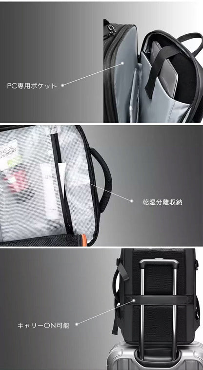 ビジネスリュック 拡張 ビジネスリュック メンズ ビジネスリュック 大容量 ビジネスリュック 3way リュック メンズ ビジネスバッグ ビジネス リュック リュックサック PCバッグ 防水 カバン バックパック 軽量