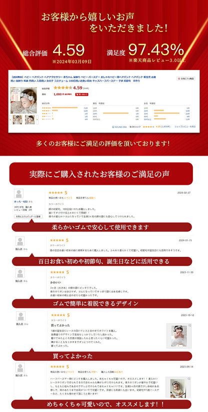 【送料無料】ベビー ヘアバンド ヘアアクセサリー 赤ちゃん 髪飾り ベビー バースデー おしゃれベビー用ヘアバンド ヘアバンド 新生児 出産祝い 髪飾り 和装 内祝い 入園祝い 女の子 コスチューム 100日祝いお食い初め キッズハーフバースデー 子供 初節句　手作り