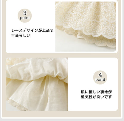 【楽天1位 即納】ワンピース 赤ちゃん ベビードレス セレモニー ドレス 結婚式 セレモニードレス 90 長袖 退院着 半袖 女の子 子供服 ロンパース レース ベビー服 ベビー 子供 キッズ チュール 新生児 夏 夏用 赤ちゃんドレス 100cm 秋