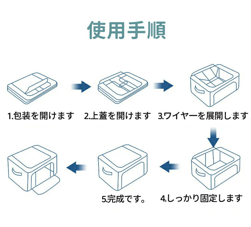 一部即納 収納ボックス 折りたたみ 100L 衣類収納 収納ケース 布 ボックス Lサイズ 衣類収納袋 大容量 フタ付き おしゃれ 省storage-1076