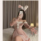 サンタ コスプレ セクシー 兎耳 うさぎ ウサギ 6点セット バニー バニーガール カチューシャ クリスマス サンタコス 大人 コスチューム レディース サンタクロース パーティ クリスマスコスチューム ミニスカサンタ パーティー 余興