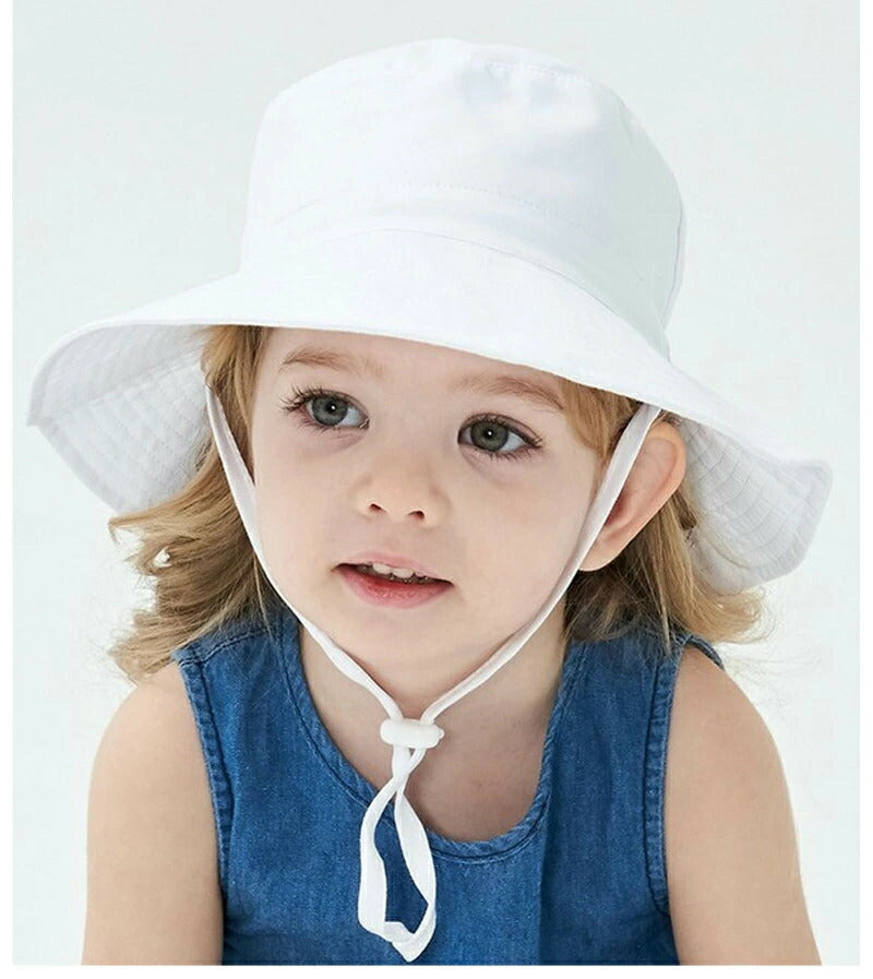 キッズ 帽子夏用 サンハット UPF50 紫外線防止 日よけ UVカット 男の子 女の子 赤ちゃん あご紐つき 保育園 幼稚園 サイズ調整 公園 水遊び 速乾 お出かけ 豊富なカラー ベビー帽子 子供 夏用 アウトドア 日焼け対策 送料無料