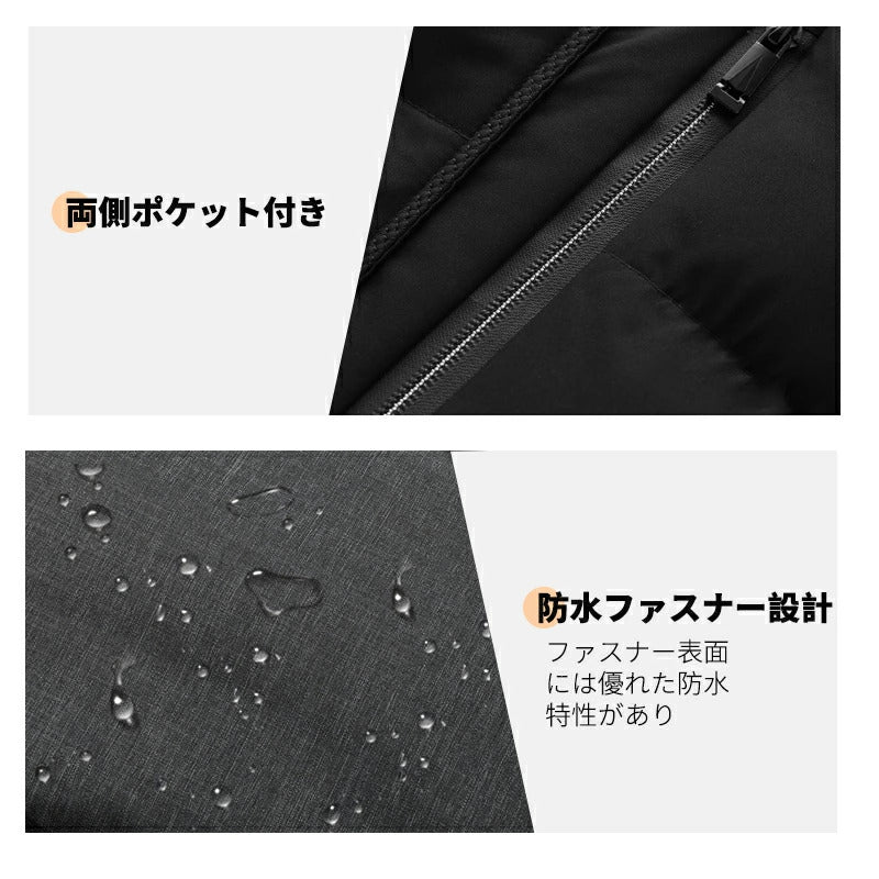 ヒーター ベスト 電熱ベスト バッテリー付き 日本製 ヒーターベスト 洗える 中綿 モバイルバッテリー 軽量 メンズ レーディス 電熱ウェア 電熱ジャケット 9箇所発熱 釣り 防寒インナー 速暖 ゴルフ バイク 男女兼用 3段階調温