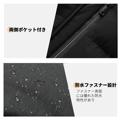 ヒーター ベスト 電熱ベスト バッテリー付き 日本製 ヒーターベスト 洗える 中綿 モバイルバッテリー 軽量 メンズ レーディス 電熱ウェア 電熱ジャケット 9箇所発熱 釣り 防寒インナー 速暖 ゴルフ バイク 男女兼用 3段階調温