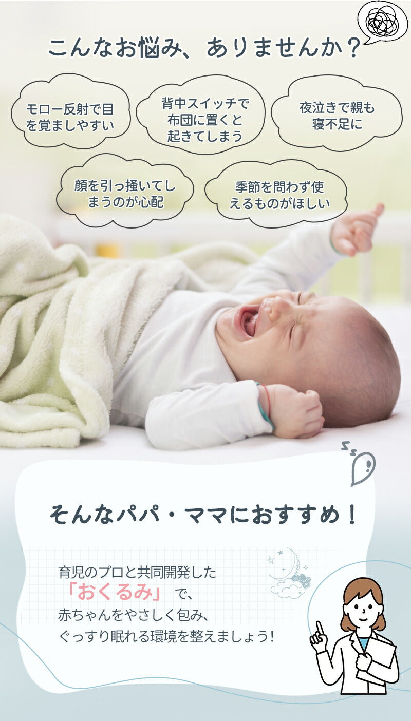 スワドル おくるみ モロー反射 ベビー 赤ちゃん 夜泣き 新生児 寝かしつけ スリーパー 綿 背中スイッチ 安眠 通気性 吸水性 柔らかく 100%綿 コットンsleepbag-002
