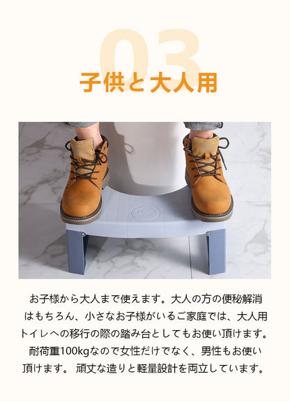 トイレ 踏み台 トイレトレーニング 踏み台 トイレ踏み台 子ども用 キッズ トイレステップ 便秘解消 お通じ解消 トイレ 足置き台 ドクターラボ  北欧 踏台