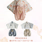 【クーポン利用で3680円★20日終了！】ベビー 袴 2ピース セパレート 着物 和服 男の子 女の子 赤ちゃん 花柄 高級感 70cm 80cm 90cm 100日祝い お食い初め 初節句 お宮参り ひな祭り 七五三 端午の節句 こどもの日 結婚式 ベビー服