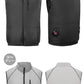 空調ベスト フルセット 空調ウェア 長袖 空調作業服 長袖空調 作業 服 20000mAhバッテリー モバイルバッテリー付き ファンベスト 空調扇風服 3段階強風 36h連続送風 エアコン服 UVカット UPF 50+ 建設作業 アウトドア 父の日