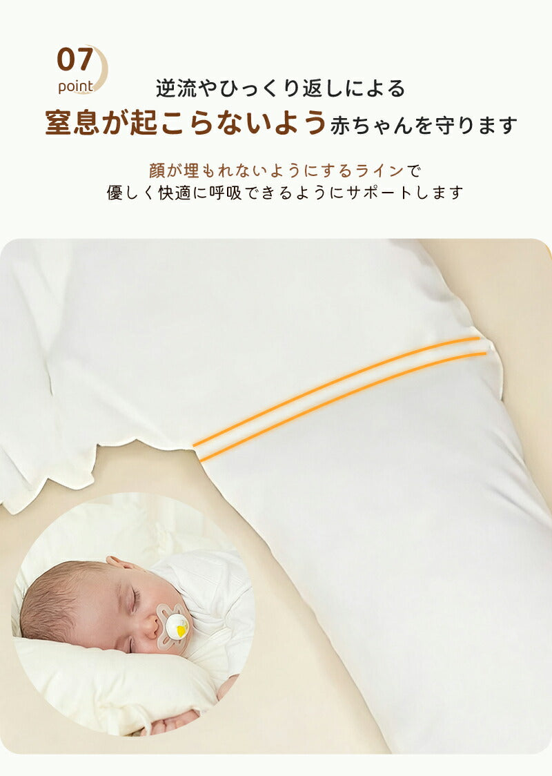 ベビー枕 絶壁防止 赤ちゃん 枕 寝返り防止枕 ベビーまくら 絶壁防止枕 向き癖防止 寝返り防止 通気性 出産祝い 抱き枕 横向き枕 出産準備 ベビーピロー ギフト 向き癖 まくら ベビー用品 新生児枕 ベビー 0ヶ月 新生児 クッション付き