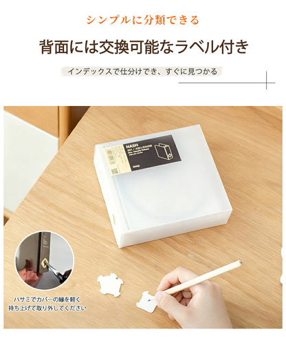 ケース cd DVDケース DVD 収納ケース コンパクト 1枚 12枚 48枚 120枚  ファイル おしゃれ cd 不織布 収納 ブルーレイディスク スリム 大容量 プラスチック 透明 持ち運び 2枚組 かわいい CDケース 収納ファイル ボックス インテリア 両面収納 便利グッズ