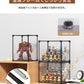 フィギュア ケース フィギュアケース コレクションケース フィギアケース ケース ボックス クリアケース 大型 40cm 50cm 60cm 収納 フィギュア Bigサイズ 30cm アクリル コレクション 積み重ね可能 組み立て式 扉付き 透明 アルミ製
