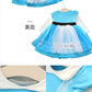 【90～130cm】プリンセスドレス エルサ ドレス プリンセス 半袖 アナ シンデレラ ベル コスプレ 子供 選べる童話風プリンセスドレス ワンピース 衣装 長衣装 コスチューム 仮装 お姫様風 キッズ ドレス 発表会 誕生日 ハロウィン