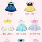 【90～130cm】プリンセスドレス エルサ ドレス プリンセス 半袖 アナ シンデレラ ベル コスプレ 子供 選べる童話風プリンセスドレス ワンピース 衣装 長衣装 コスチューム 仮装 お姫様風 キッズ ドレス 発表会 誕生日 ハロウィン