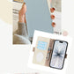 手帳型スマホケース スマホショルダー ショルダータイプ iPhone17e ケース iPhone17 air iPhone17 pro iPhone16e iPhone16 pro max iPhone15 iPhone14 iPhone13 iPhone12 iPhone se 全機種対応 カード収納 ミラー付き 携帯ケース カバー 韓国 シンプル 持ち手 レディース