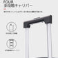 スーツケース フロントオープン 機内持ち込み レディース マカロン色 Sサイズ ファスナータイプ 前ポケット キャリーケース 軽量 トップオープン 前開き キャ suitcase-002