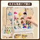 フィギュアケース 収納 高品質 クリアケース 透明展示ケース コレクションケース コレクション ボックス 積み重ね可能 扉付き 組み立て式 透明 アクリル ケー storage-013