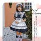 メイド服 子供 ハロウィン コスプレ 演出服 半袖 蝶結ぶ メイド 可愛い 女の子 セクシー カップル ロリータ 定番 衣装 レディース エプロン ドレス アリmaid-011