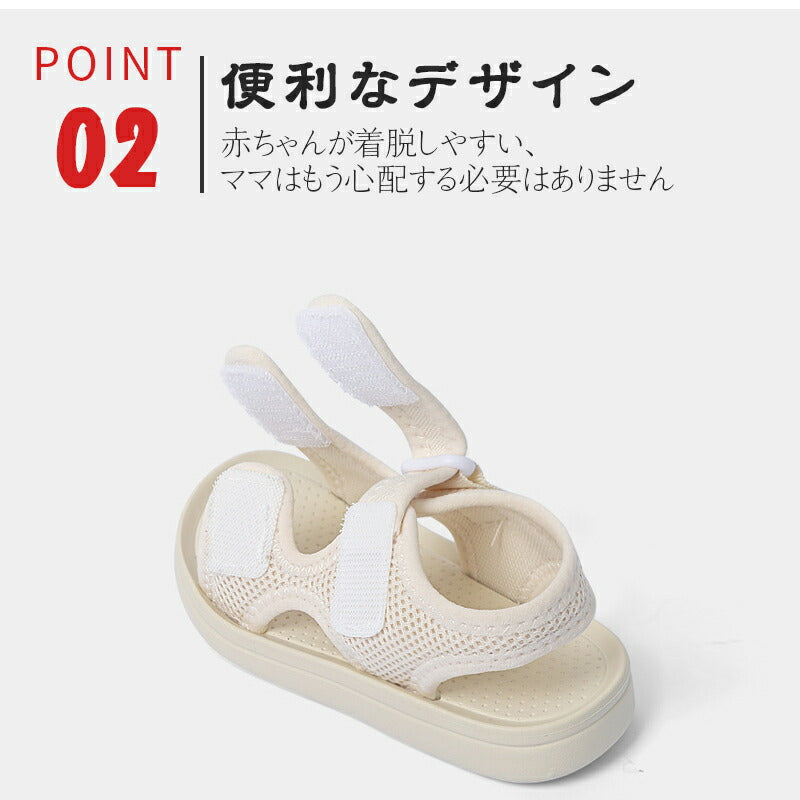 スポーツ　サンダル　男の子　キッズサンダル　子供サンダル 　ベビーサンダル マジックテープ　軽量　履きやすい　 女の子 ベビー 滑 kutu-002