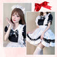 メイド服 ハロウィン コスプレ メイド 可愛い 女の子 セクシー カップル ロリータ 定番 衣装 レディース エプロン ドレス アリス風仮装 男ウケ 大きいサイmaid-005