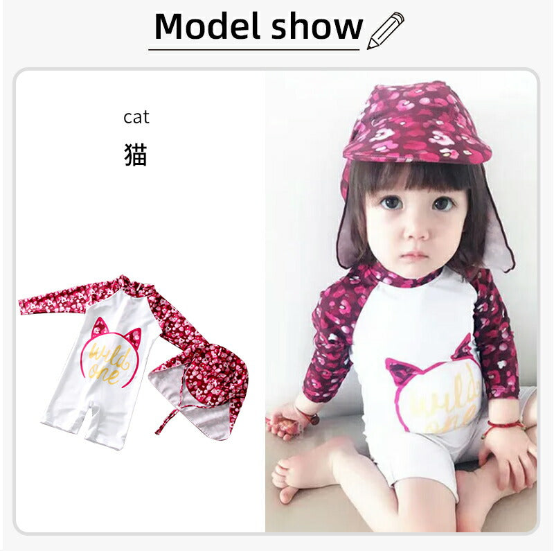 ベビー 水着 男の子 女の子 水着 温泉 子供 女の子 子ども 男の子 水着 キッズ 水着 長袖 ベビー水着 男児 ベビースイミング グレコタイプ 幼稚園 入園 copysku-26