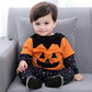 カボチャ 魔法師 子供 ハロウィン衣装 カボチャ コスプレ ハロウィン 衣装 子供 魔法師 コスチューム 子供用 パーカー ベビー キッズ　ハロウィン 仮装 コ 1-wsjfz
