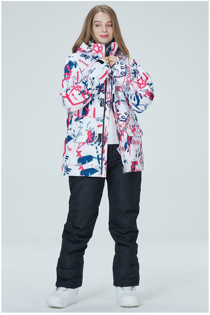 【クーポン利用で16000円★20日終了！】スノーボードウェア スノーウェアメンズ レディース 上下セット ユニセックス スキー スキーウェア ジャケット パンhxf0002
