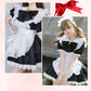 メイド服 ハロウィン コスプレ メイド 可愛い 女の子 セクシー カップル ロリータ 定番 衣装 レディース エプロン ドレス アリス風仮装 男ウケ 大きいサイmaid-006