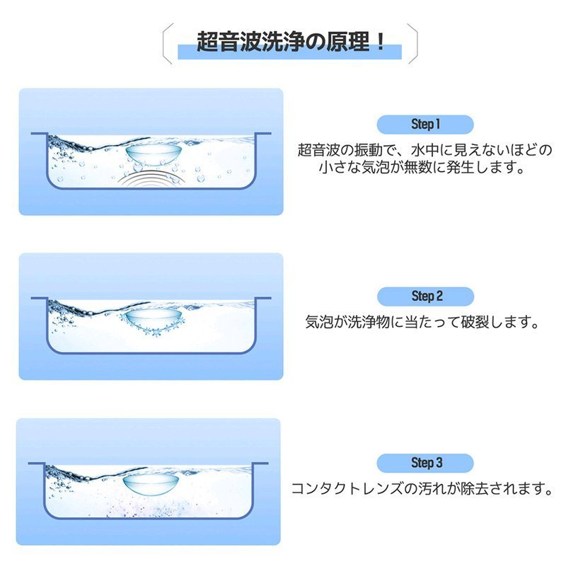 【最後の在庫処分】超音波コンタクト洗浄機 コンタクトレンズ洗浄機 黄沙 花粉対策 コンタクトレンズ洗浄機 コンタクト洗浄器 コンタクト洗浄機 自動超音波洗浄器 charged-contact-case-cp