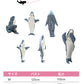 【楽天1位】サメ 寝袋 着る毛布 パジャマ ブランケット 柔らかい 大人用 子供 メ寝袋 フランネル サメブランケット きぐるみ 冷房対策 防寒 お昼寝毛布 かpajiama-002