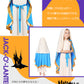 ハロウィン コスプレ ハロウィン衣装 子供 魔女 巫女 ウィッチ コスプレ 悪魔 魔法使い 仮装 コスチューム ワンピース 女の子 衣装 万聖節 イベント haetwsj0011