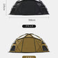 ドームテント 大型 測地線構造 5x5x2.35m 150D 小屋 大型 雪山 冒険 パークテント キャンプ ハイキング 自立式 耐水圧5000mm 煙突穴付きtento-004
