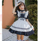 メイド服 子供 ハロウィン コスプレ 演出服 半袖 蝶結ぶ メイド 可愛い 女の子 セクシー カップル ロリータ 定番 衣装 レディース エプロン ドレス アリmaid-011