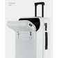 スーツケース フロントオープン 機内持ち込み Sサイズ USBポート付き キャリーケース ファスナータイプ Mサイズ 前ポケット 軽量 トップオープン 前開き  ss57