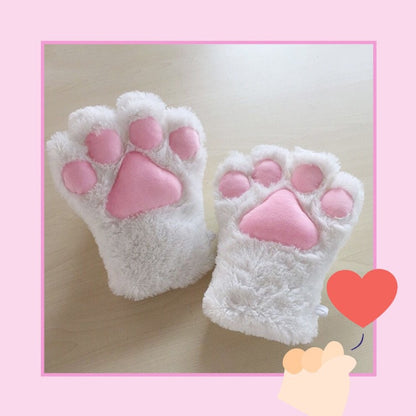 ピュア ネコ 肉球 グローブ 手袋 キャットハンド コスプレ プチ仮装nekote-001