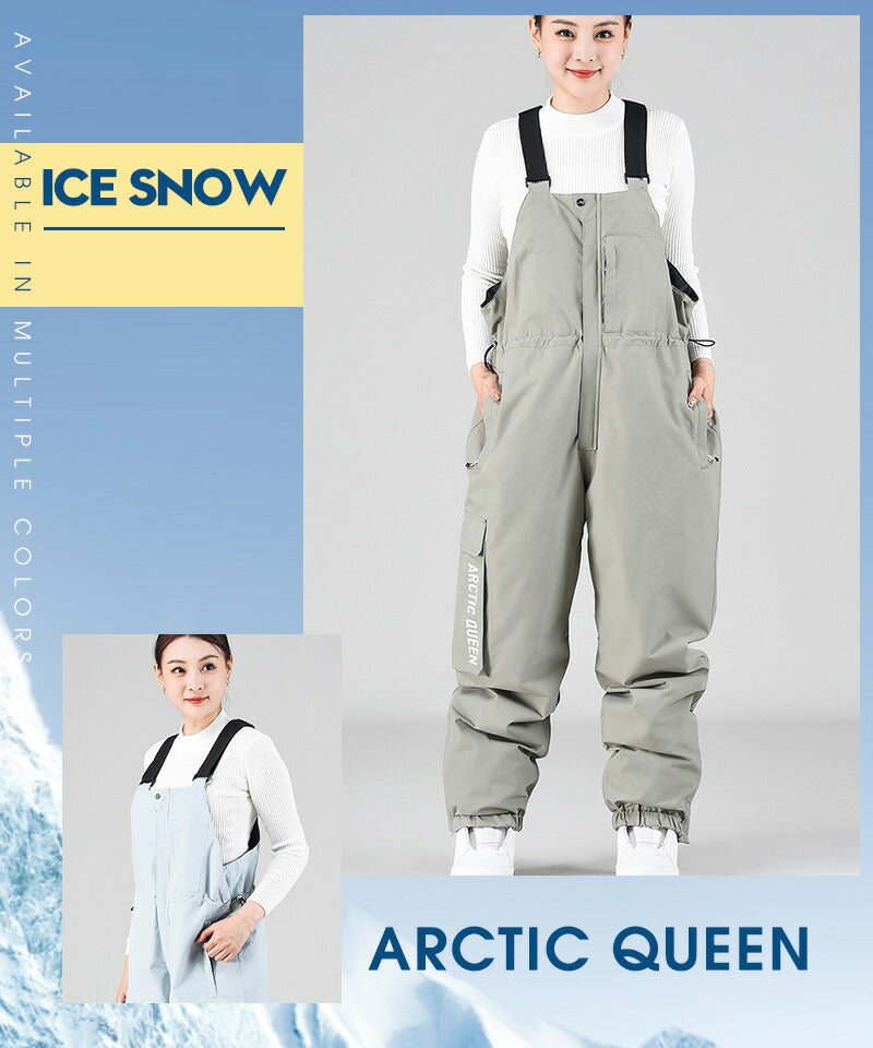 スノーボード ウェア ビブパンツ ビッグスタイル ユニセックス メンズ レディース スノーボードパンツ サスペンダーパンツ 厚手 スノーパンツ 防風通気 防水 hxf0013
