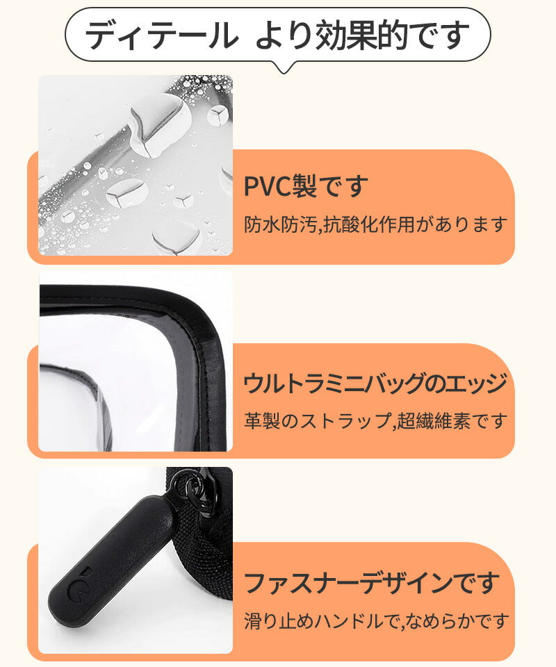 バック 収納 バッグ収納袋 見やすい カバン収納 中身可視 手提げ おしゃれ お片づけ 大容量 防水 防塵 丈夫 ほこり除け 無臭 整理 収納 保管 保管ケースfcd-001