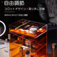 メイクボックス コスメケース 大容量 収納 化粧品 仕切り 高品質 コレクションケース コレクション ボックス クリアケース 透明展示ケース 扉付き 完成品 透 storage-038