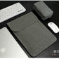 ノートパソコンバッグ 電源バッグ 防水 軽量 充電器ケーブル 13-16インチ Apple MacBook MacBook Air 13.6 15.3  Pro bag-2001