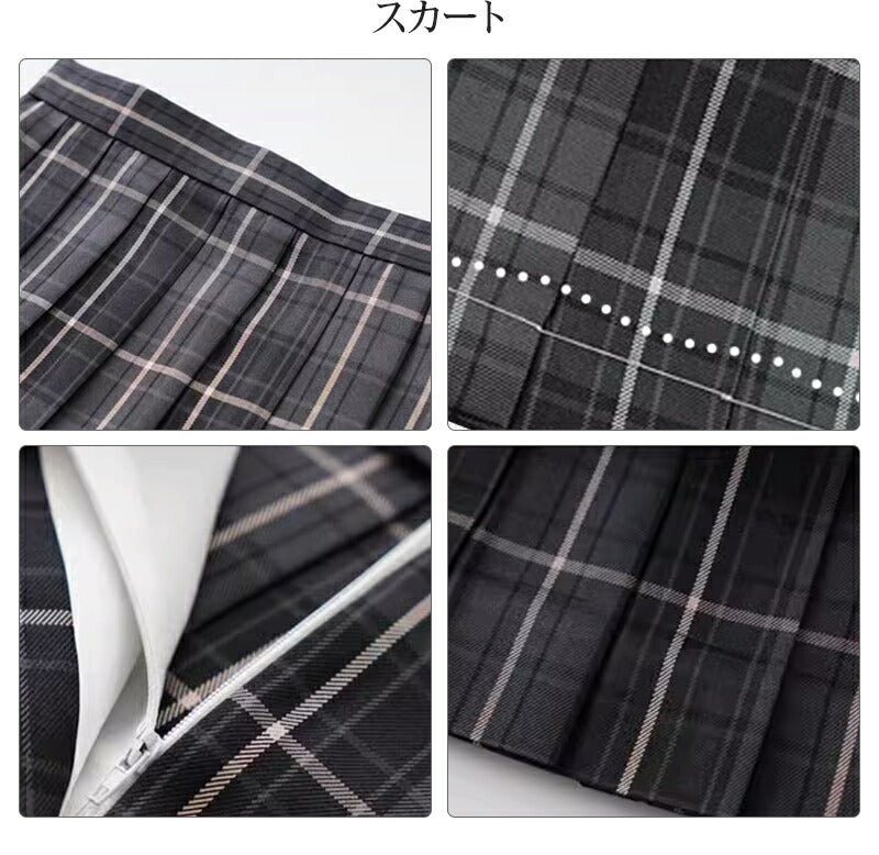 卒業式 スーツ 女の子 5点セット フォーマルスーツ 入学式 子供スーツ jk制服 入学式スーツ 高校生 小学生 小学校 女子高生 XS S M L XL XXitem-011