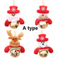 クリスマスオーナメント クリスマス 飾り 3type サンタ クリスマスツリー 飾り付け オーナメント 鈴 リース christmas ornaments 装飾christmas-001
