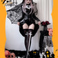 ハロウィンコスプレ衣装　魔法使い  魔女 コスチューム フリンジ付きワンピース　セクシー 魔女 童話 コスチューム コスプレ 衣装 仮装 ハロウィン レディースwsf017