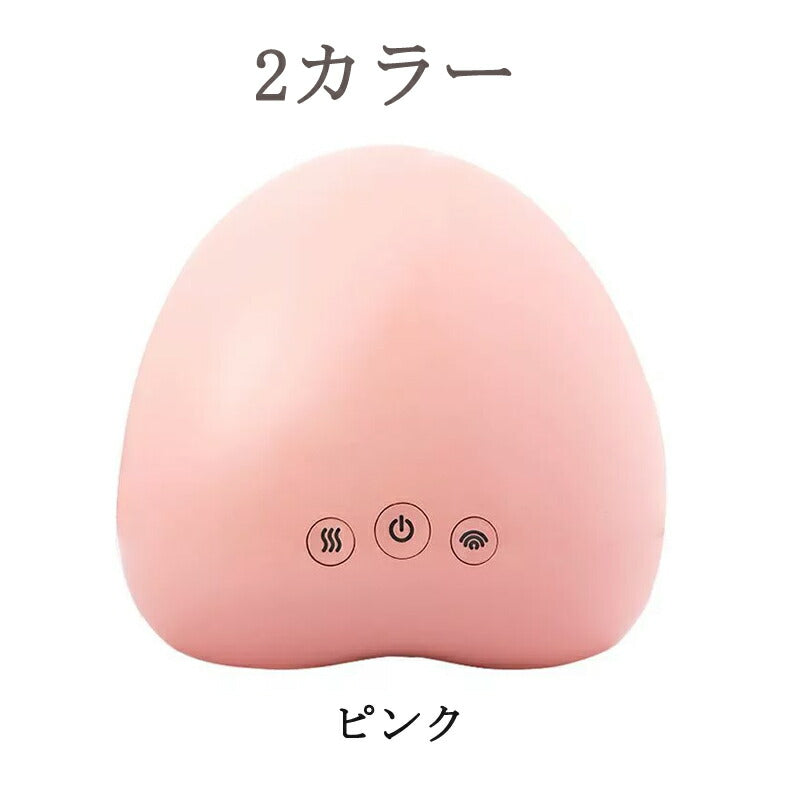 ハンドマッサージャー コードレス 小型 温熱 指圧 冷え性 てもみ レディース 充電式 大人 ヒーター 電動マッサージ機 軽量 かわいい  ハンドケア ハンドマmashaji-001