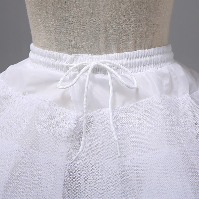 メイド 服 コスプレ衣装 コスプレメイド服専用 バニエ ボリューム レース フレア ホワイトmaidqc-001
