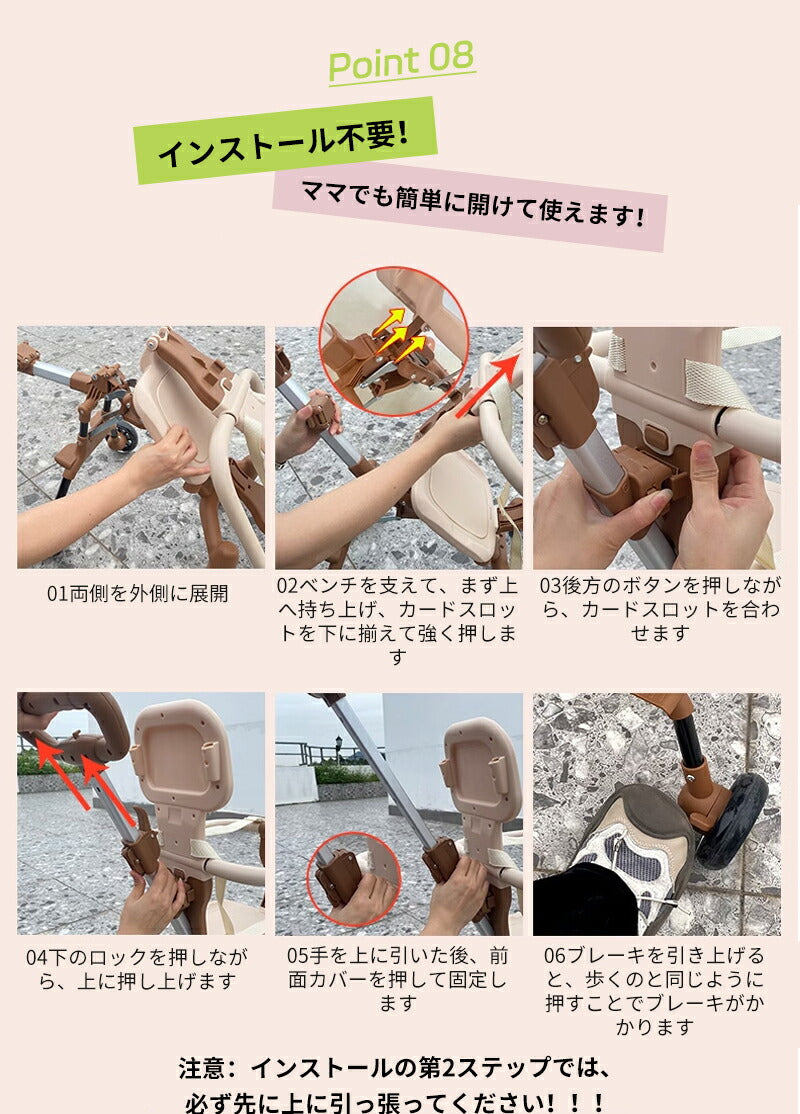 ベビーカー 軽量 折りたたみ ズスクーター 機内持ち込み キッズカート ストローラー ハンディー バギー 持ち運び ポータブル サンルーフ コンパクト 超軽量 bbcar-001