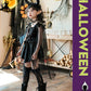 ハロウィン コスプレ 魔女 悪魔　ゴスロリ ハロウィン 仮装 小悪魔 コスチューム キッズ ゾンビ デビル ガール 魔法使い 魔法子ども  ブラック コスプレ衣etwsj0014